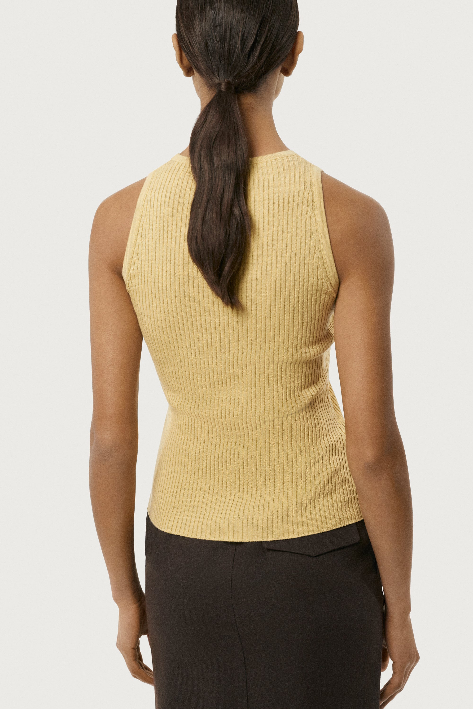 The Linen Cotton Tank Top