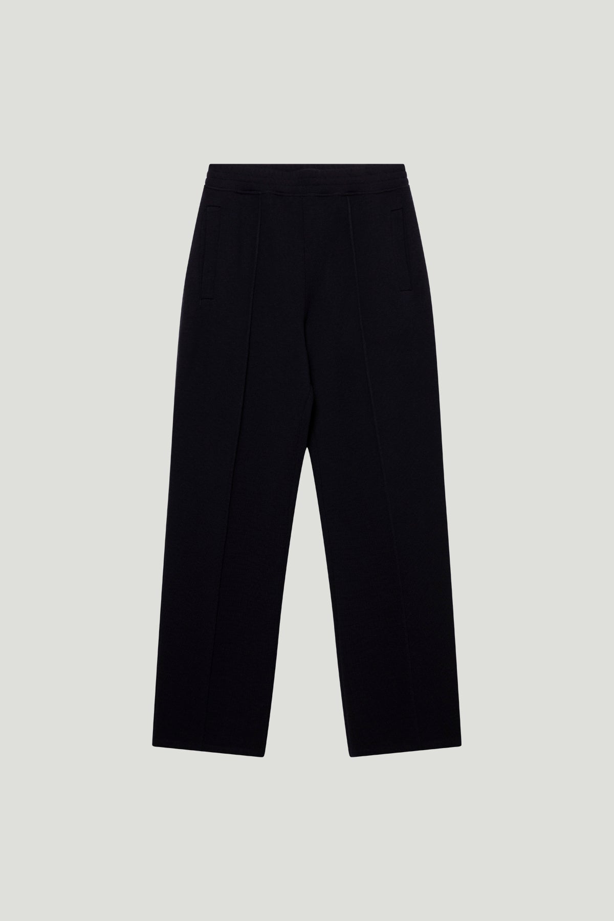 Gerade geschnittene Sweatpants aus Merinowolle
