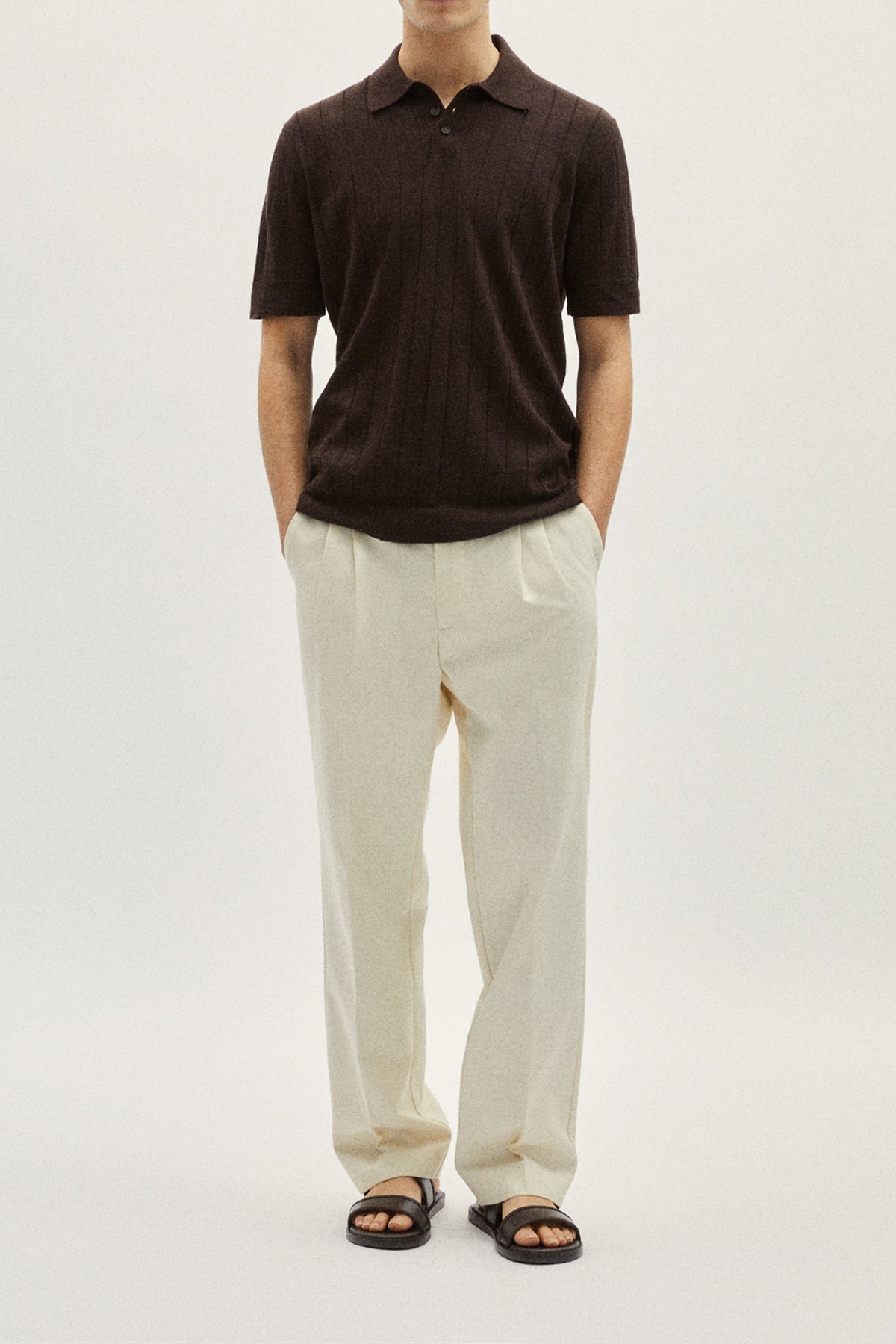 The Linen Cotton Vintage Polo