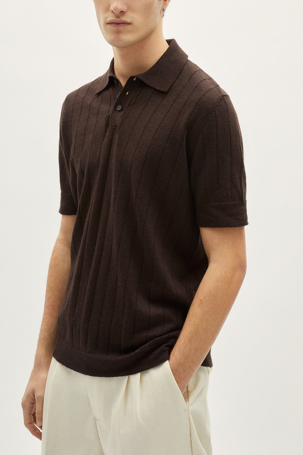 The Linen Cotton Vintage Polo