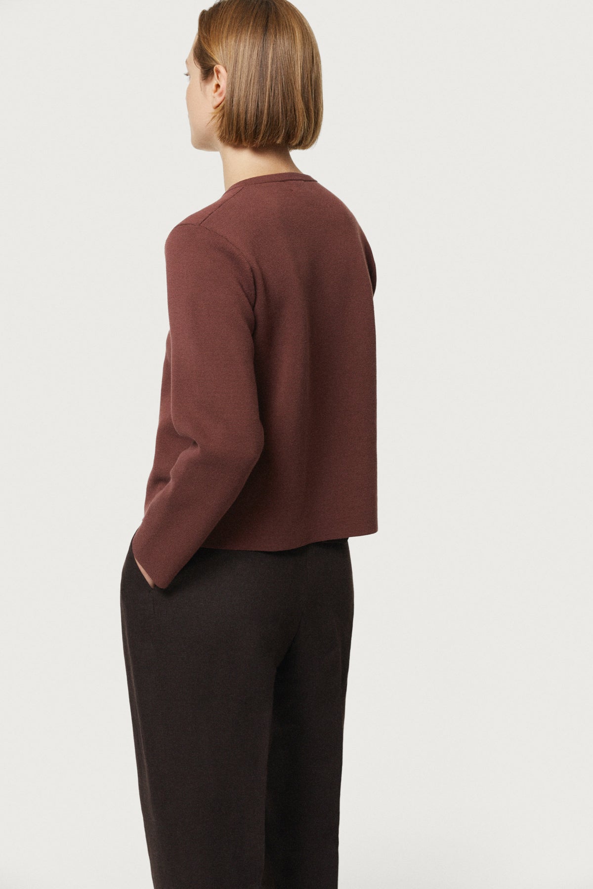 Schnittige Jacke aus Bio-Baumwolle