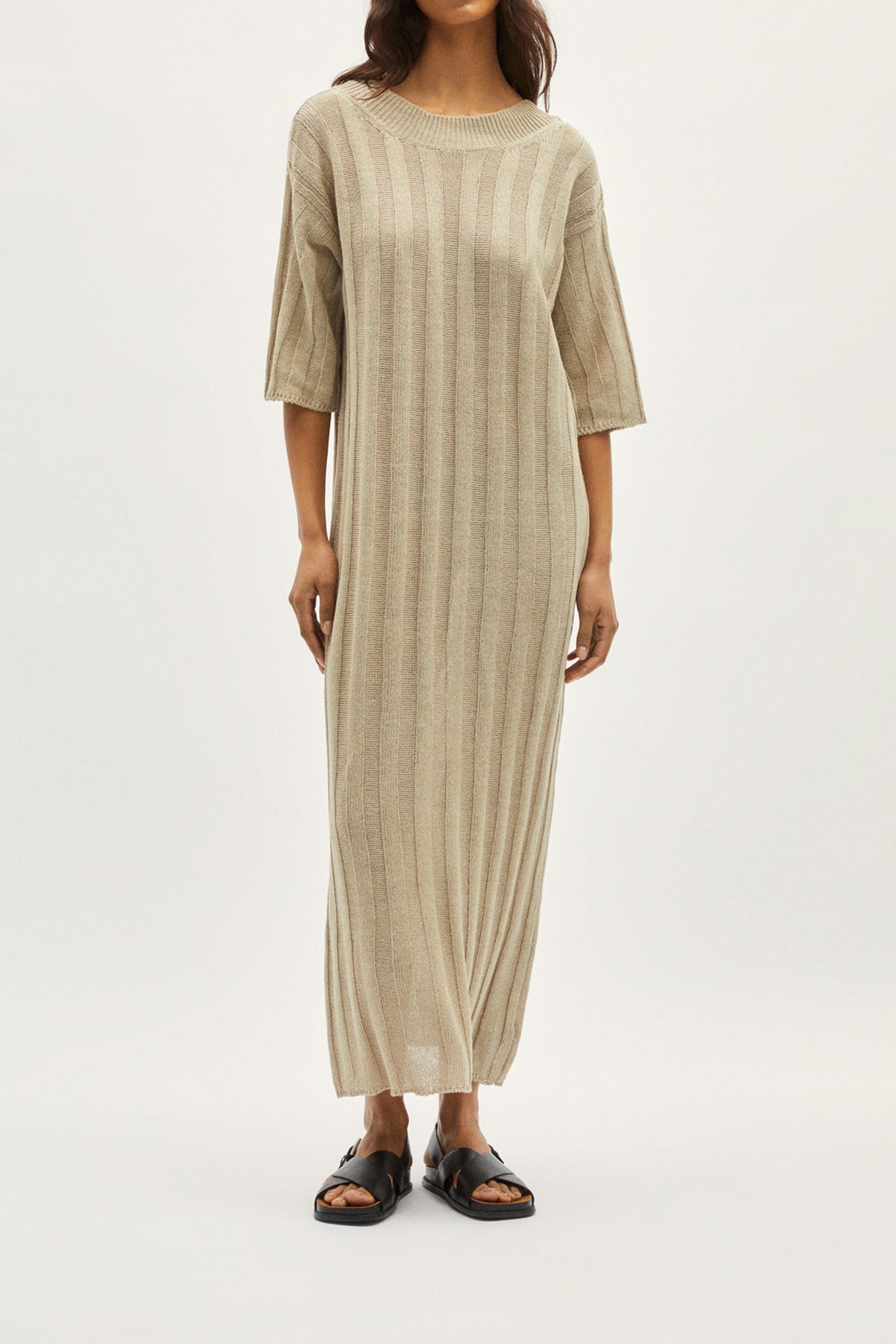 The Upcycled Linen Oversize Dress