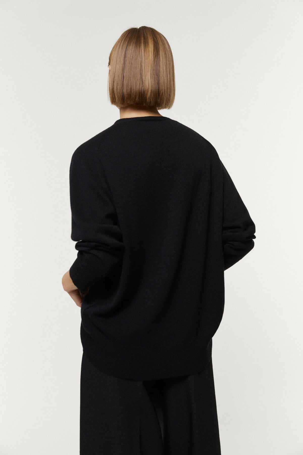 Locker fallender Cardigan aus Superweicher Wolle