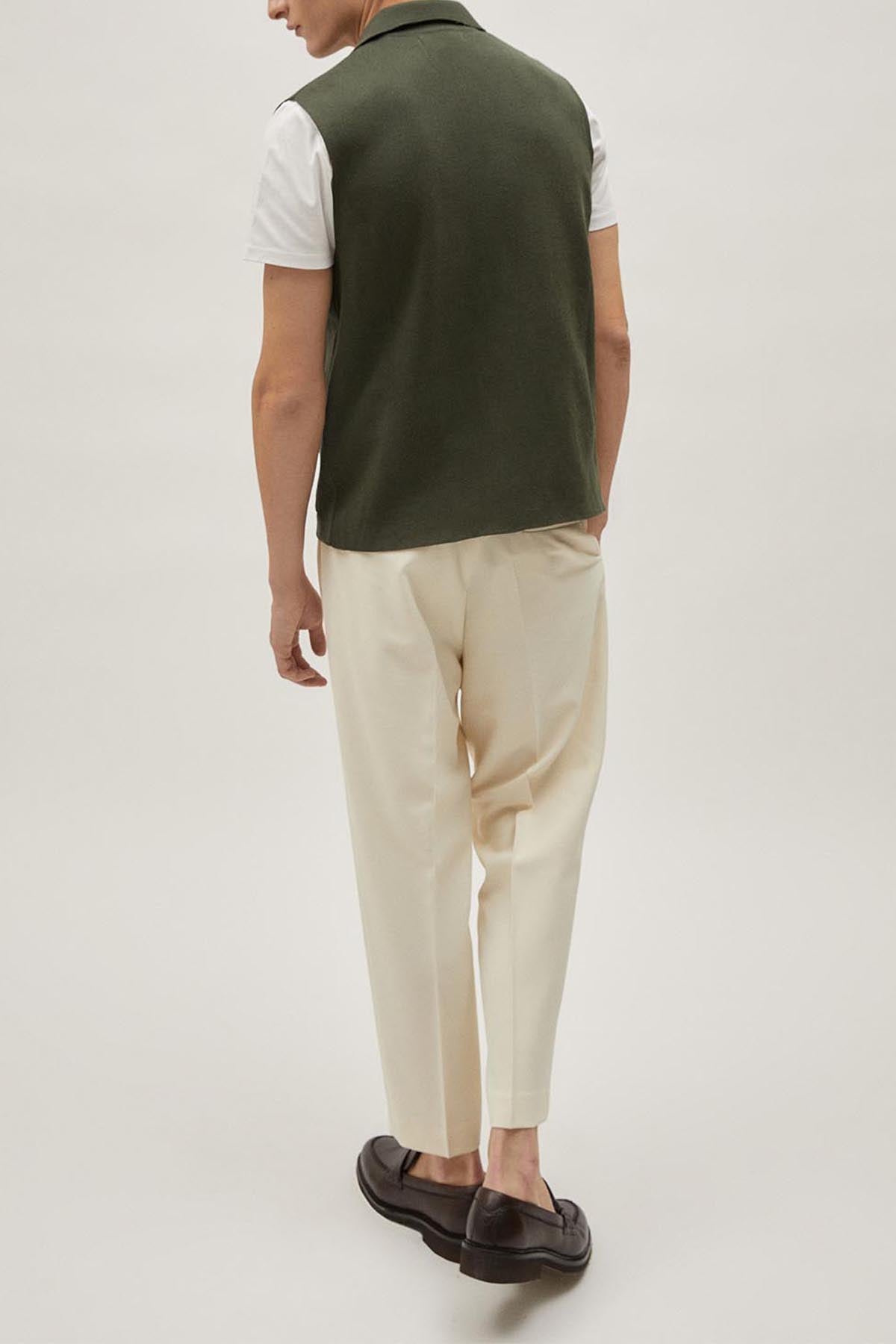 The Organic Cotton Vest - Imperfect Version | Green