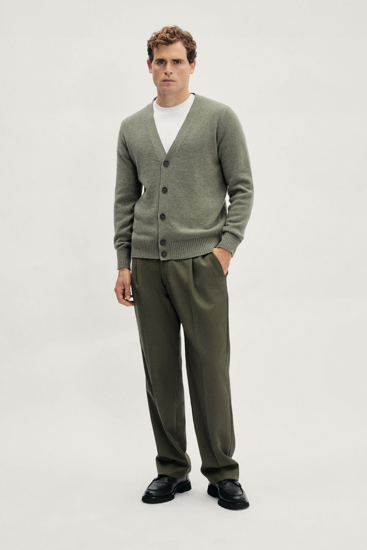 Cardigan aus Wolle