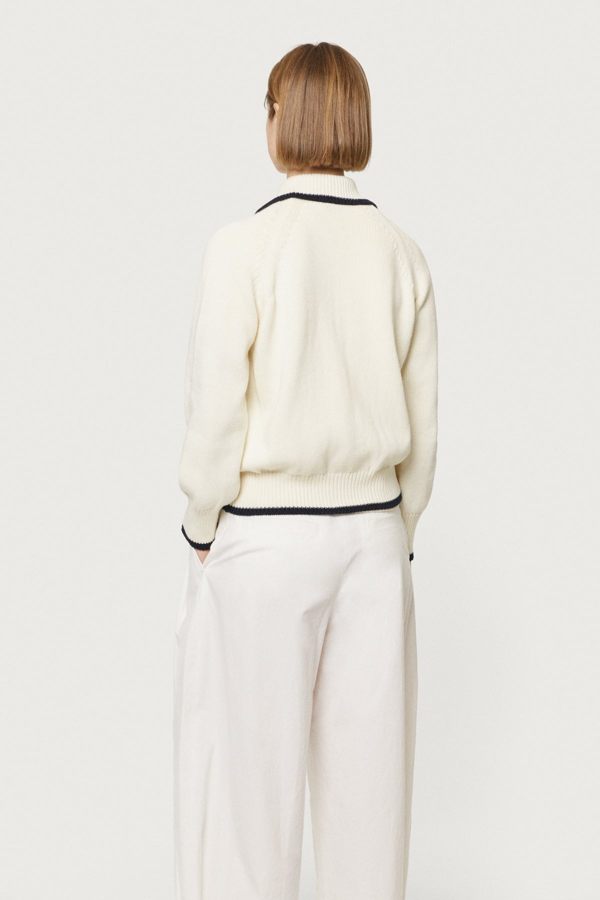Giacca Tricot in Cotone Organico
