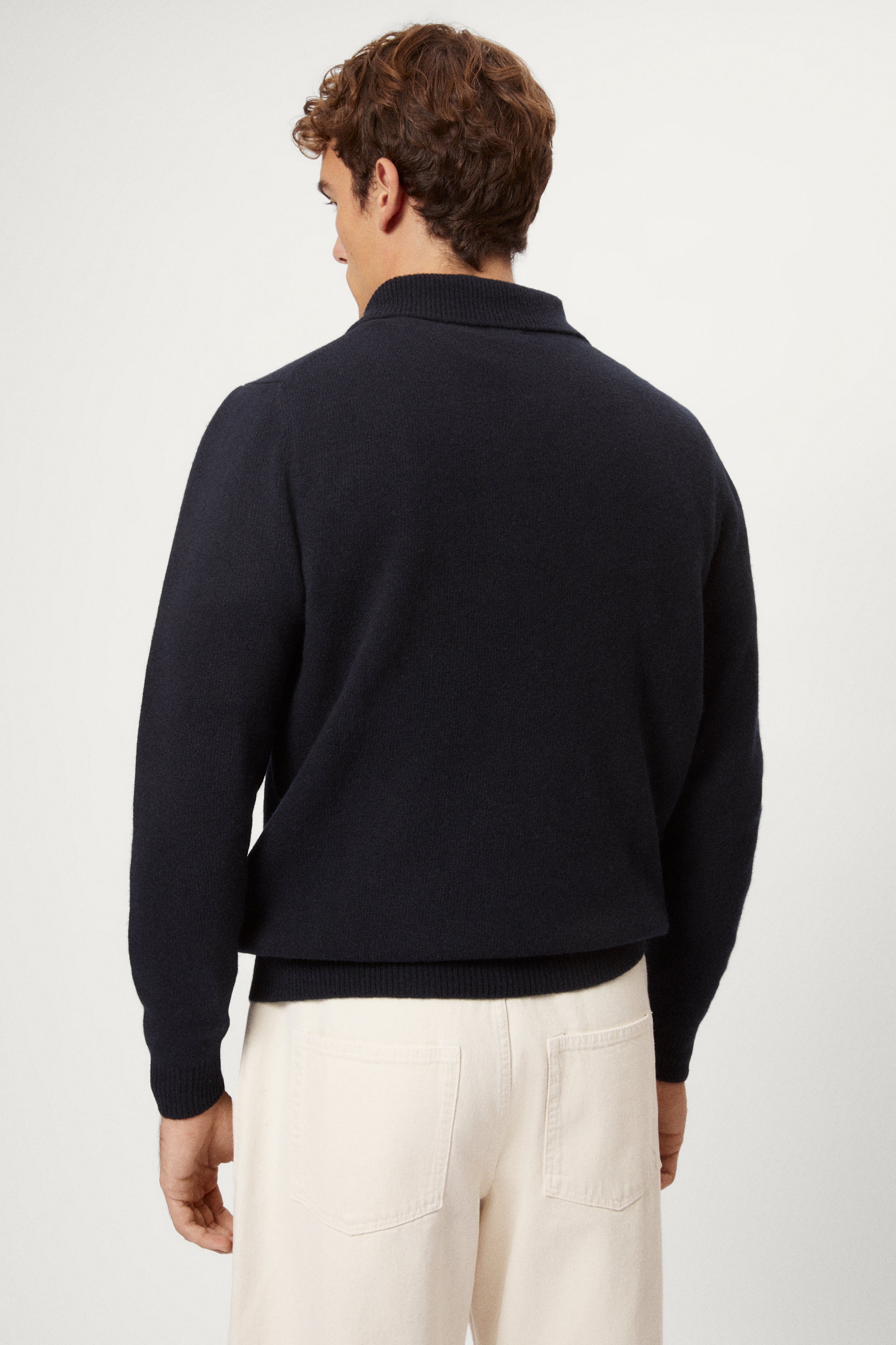The Woolen Round Neck Polo