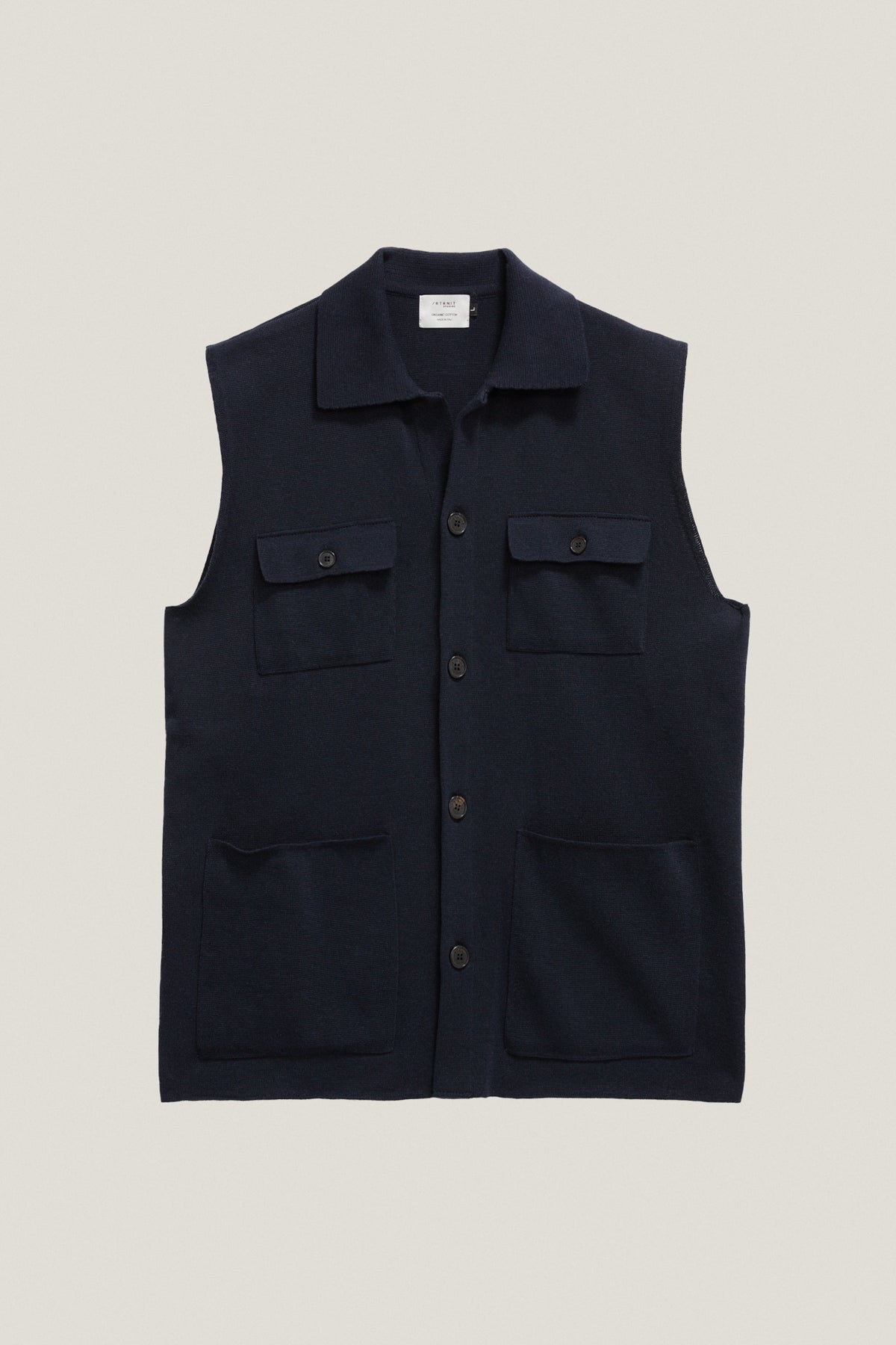 The Organic Cotton Vest - Imperfect Version | Blue Navy